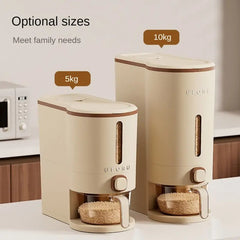 Airtight Rice Storage Container – Heavy-Duty Grain Bin with Flip Lid (Large & Small Sizes)