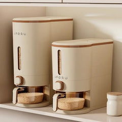 Airtight Rice Storage Container – Heavy-Duty Grain Bin with Flip Lid (Large & Small Sizes)