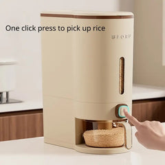 Airtight Rice Storage Container – Heavy-Duty Grain Bin with Flip Lid (Large & Small Sizes)