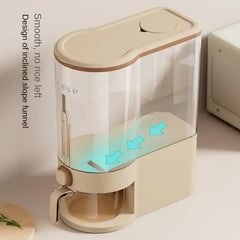 Airtight Rice Storage Container – Heavy-Duty Grain Bin with Flip Lid (Large & Small Sizes)