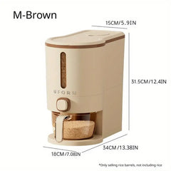 Airtight Rice Storage Container – Heavy-Duty Grain Bin with Flip Lid (Large & Small Sizes)