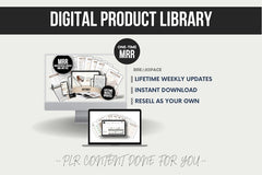 The Ultimate Lifetime Digital Product Library | Huge PLR & MRR Bundle